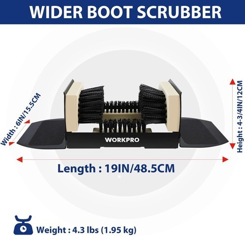 Workpro boot brush - workpro,